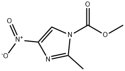 1H-Imidazole-1-carboxylic  acid,  2-methyl-4-nitro-,  methyl  ester