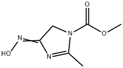 1H-Imidazole-1-carboxylic  acid,  4,5-dihydro-4-(hydroxyimino)-2-methyl-,  methyl  ester
