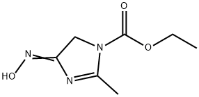 1H-Imidazole-1-carboxylic  acid,  4,5-dihydro-4-(hydroxyimino)-2-methyl-,  ethyl  ester
