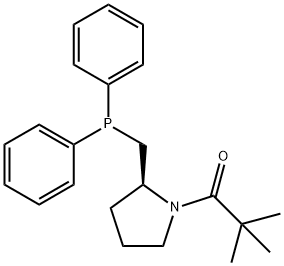 Pyrrolidine, 1-(2,2-diMethyl-1-oxopropyl)-2-[(diphenylphosphino)Methyl]-, (2S)-