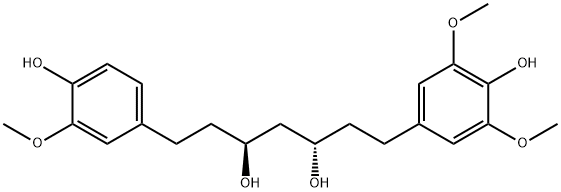 3,5-dihydroxy-1-(4'-hydroxy-3',5'-dimethoxyphenyl)-7-(4''-hydroxy-3''-methoxyphenyl)heptane