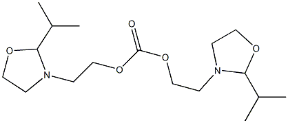 3-Oxazolidineethanol, 2-(1-methylethyl)-, carbonate (2:1) (ester)
