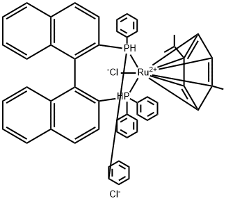 氯[（R )-(+)-2,2' - 双（二苯基膦）-1,1' - 联萘]（伞花烃）氯化钌（II）