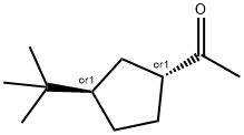 Ethanone, 1-[3-(1,1-dimethylethyl)cyclopentyl]-, trans- (9CI)