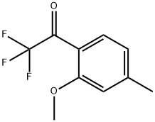 Ethanone, 2,2,2-trifluoro-1-(2-methoxy-4-methylphenyl)- (9CI)