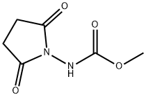 Carbamic  acid,  (2,5-dioxo-1-pyrrolidinyl)-,  methyl  ester  (9CI)