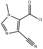 1H-Imidazole-5-carbonyl chloride, 4-cyano-1-methyl- (9CI)