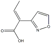 3-Isoxazoleaceticacid,-alpha--ethylidene-,(E)-(9CI)