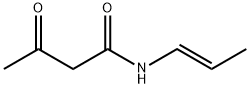 Butanamide, 3-oxo-N-1-propenyl-, (E)- (9CI)