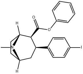 3-(4-iodophenyl)tropan-2beta-carboxylic acid phenyl ester