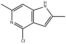 4-CHLORO-2,6-DIMETHYL-5-AZAINDOLE
