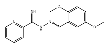 2-PYRIDINECARBOXIMIDIC ACID, 2-[(2,5-DIMETHOXYPHENYL)METHYLENE]HYDRAZIDE