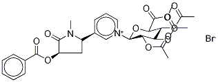 反式-3'-苯甲酰氧基可替宁2,3,4-三-O-乙酰基-N-Β-D-葡糖苷酸甲酯溴化物
