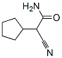 Cyclopentaneacetamide,  -alpha--cyano-