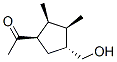 Ethanone, 1-[4-(hydroxymethyl)-2,3-dimethylcyclopentyl]-, [1R-(1alpha,2beta,3beta,4alpha)]-