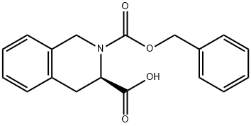 (3R)-2-苄氧羰基-1,2,3,4-四氢异喹啉-3-羧酸