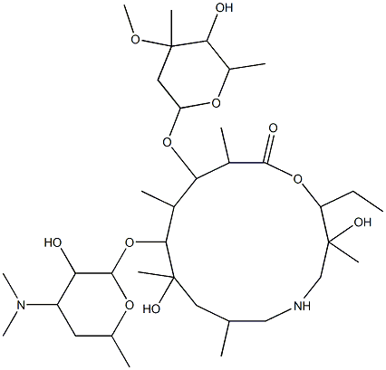 10-aza-10-demethyl-9-deoxo-11-deoxyerythromycin A
