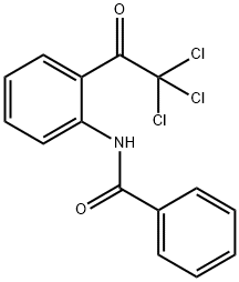 Benzamide,  N-[2-(trichloroacetyl)phenyl]-  (9CI)