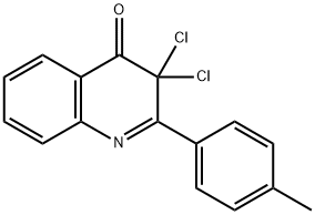 4(3H)-Quinolinone,  3,3-dichloro-2-(4-methylphenyl)-