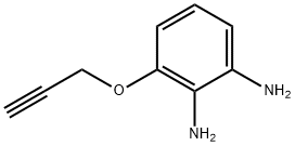 1,2-Benzenediamine,  3-(2-propynyloxy)-  (9CI)