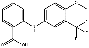 Benzoic  acid,  2-[[4-methoxy-3-(trifluoromethyl)phenyl]amino]-