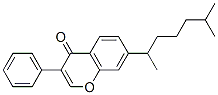 7-(6-methylheptan-2-yl)-3-phenyl-chromen-4-one