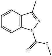 1H-Indazole-1-carboxylic  acid,  3-methyl-,  methyl  ester