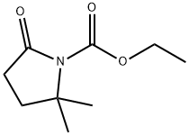 1-Pyrrolidinecarboxylic  acid,  2,2-dimethyl-5-oxo-,  ethyl  ester
