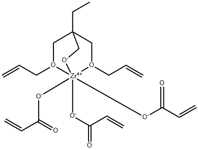 [2,2-双[(2-丙烯基氧基)甲基]-1-丁醇-O,O',O'']三(2-丙烯酸-O)锆盐