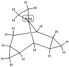 Spiro[cyclopropane-1,10-tetracyclo[4.3.1.02,4.07,9]decane], (1-alpha-,2-ba-,4-ba-,6-alpha-,7-ba-,9-ba-)- (9CI)