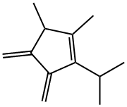 Cyclopentene, 1,5-dimethyl-3,4-bis(methylene)-2-(1-methylethyl)- (9CI)