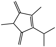 Cyclopentene, 1,4-dimethyl-3,5-bis(methylene)-2-(1-methylethyl)- (9CI)