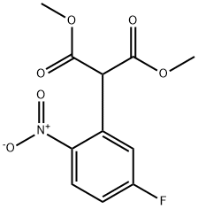 二甲基 2-(5-氟-2-硝基苯基)丙二酸酯