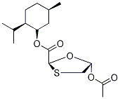 (2S,5S)-D-Menthol-5-(acetyloxy)-1,3-oxathiolane-2-carboxylate