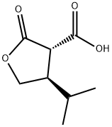 3-Furancarboxylicacid,tetrahydro-4-(1-methylethyl)-2-oxo-,trans-(9CI)