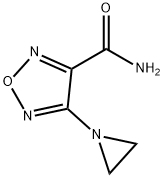 1,2,5-Oxadiazole-3-carboxamide,4-(1-aziridinyl)-(9CI)