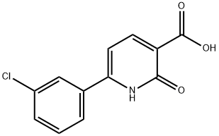 6-(3-chlorophenyl)-2-oxo-1,2-dihydropyridine-3-carboxylic acid