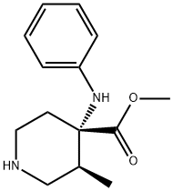 cis-3-Methyl-4-(phenylaMino)-4-piperidinecarboxylic Acid Methyl Ester