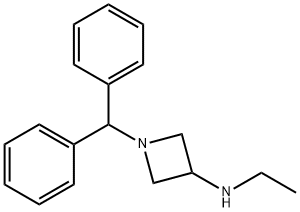 1-二苯甲基-N-乙基氮杂环丁烷-3-胺