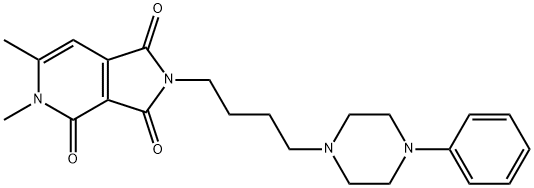 3,4-dimethyl-8-[4-(4-phenylpiperazin-1-yl)butyl]-3,8-diazabicyclo[4.3. 0]nona-4,10-diene-2,7,9-trione