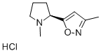3-甲基-5-[(2S)-1-甲基-2-吡咯烷基]异恶唑盐酸盐