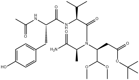AC-TYR-VAL-ALA-ASP(OTBU)-ALDEHYDE-DIMETHYL ACETAL