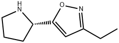 Isoxazole, 3-ethyl-5-(2-pyrrolidinyl)-, (S)- (9CI)