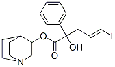 1-azabicyclo(2.2.2)oct-3-yl 2-hydroxy-2-(1-iodo-1-propen-3-yl)-2-phenylacetate