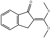 (Z)-2,3-二氢-2-[甲氧基(甲巯基)亚甲基]-1-茚酮