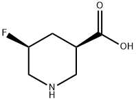 3-Piperidinecarboxylicacid,5-fluoro-,cis-(9CI)