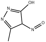 4H-Pyrazol-3-ol,5-methyl-4-nitroso-(9CI)