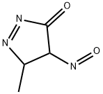 3H-Pyrazol-3-one,4,5-dihydro-5-methyl-4-nitroso-(9CI)