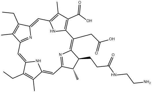 meso-chlorin e(6) monoethylene diamine