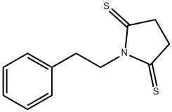 2,5-Pyrrolidinedithione,  1-(2-phenylethyl)-